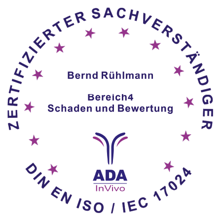 Bernd Rühlmann ADA DIN ISO 17024 Zertifizierung